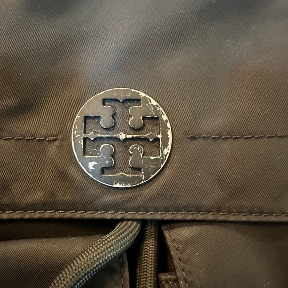 Tory Burch Black Nylon Backpack - Picture 3 of 13
